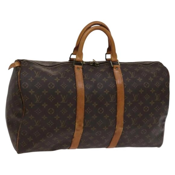 LOUIS VUITTON Monogram Keepall 50 Boston Bag - Picture 1 of 15